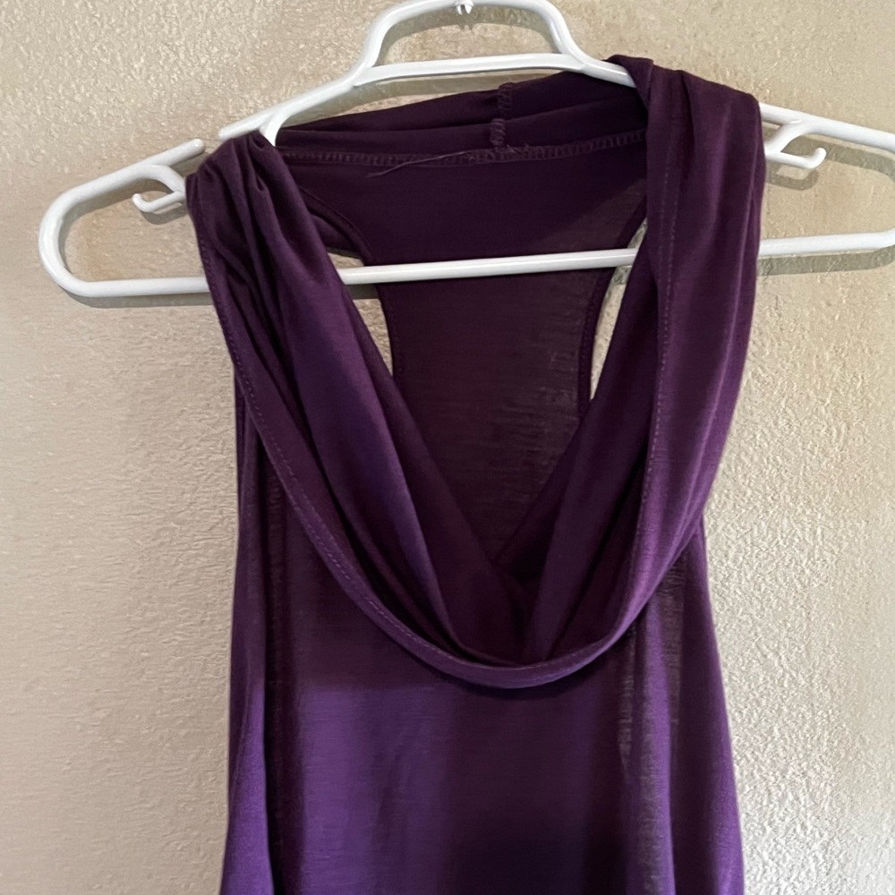 Purple Sleeveless Top